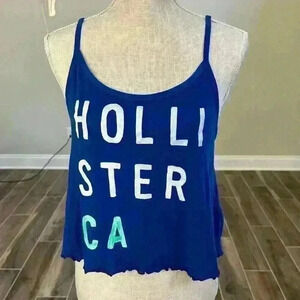 Hollister - Blue top - xsmall